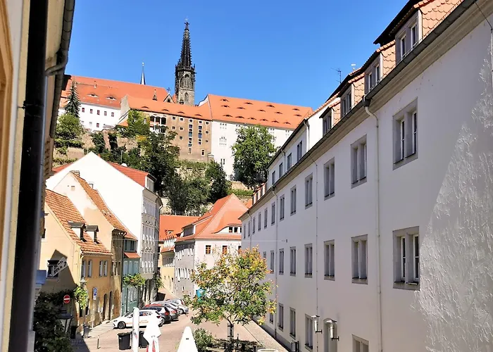 Fynbos In Der Historischen Altstadt, Loggia, Parkplatz * Meissen